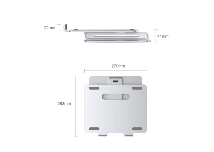 ERGONOMIC LAPTOP STAND - Alba Création