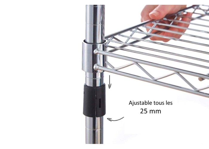 ETAGERE MULTIFONCTION 4 NIVEAUX