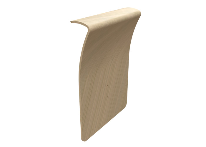 Reposabrazos de madera - Gama modular HIZIA