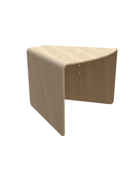 Mesa rinconera de madera - Gama modular HIZIA