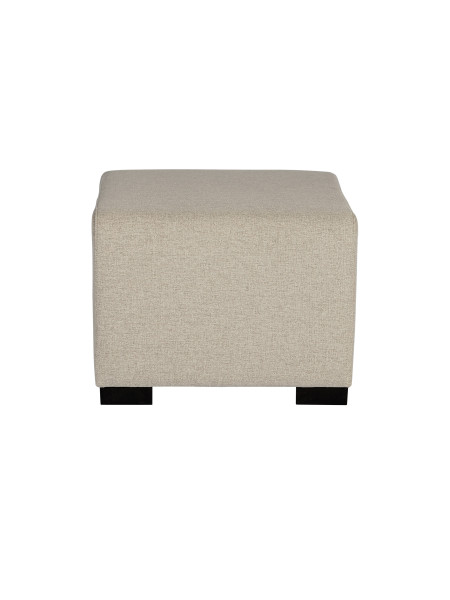 Pouf 1 place Beige Sahara - HIZIA