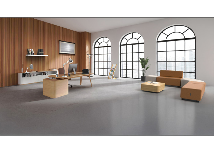 1-seater Sofa Terre de Sienne - HIZIA