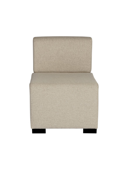 1-seater Sofa Beige Sahara - HIZIA