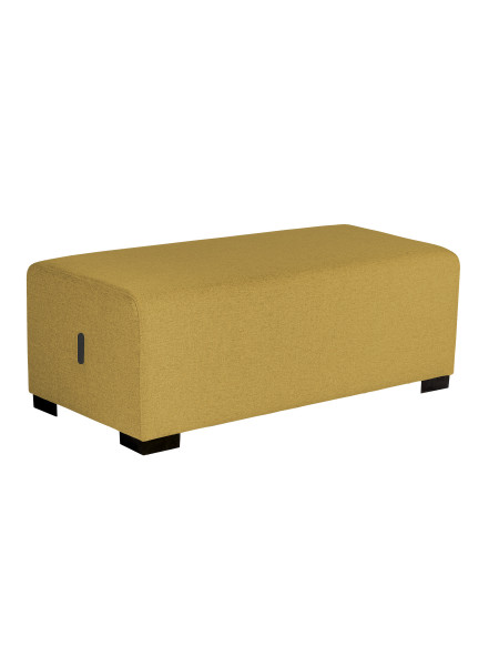 Pouf a 2 posti Safran Yellow - HIZIA