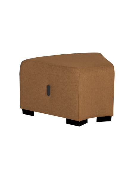 1-seater angular pouffe Sienna - HIZIA