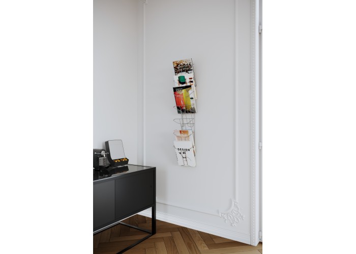 PRESENTOIR MURAL 7 COMPARTIMENTS