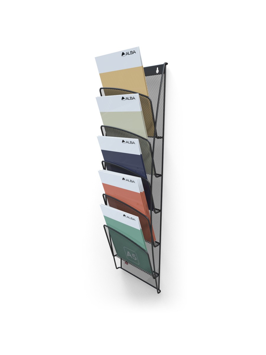 WANDDISPLAY MESH SCHWARZ FRANZÖSISCH A5 N