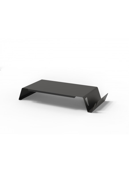 SUPPORT REHAUSSEUR POUR ORDINATEUR PORTABLE EN METAL NOIR