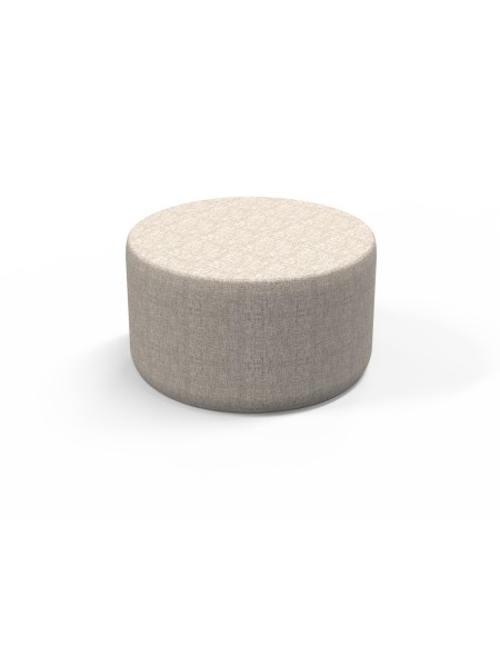 Pouf rond 76 cm - Gris Anthracite