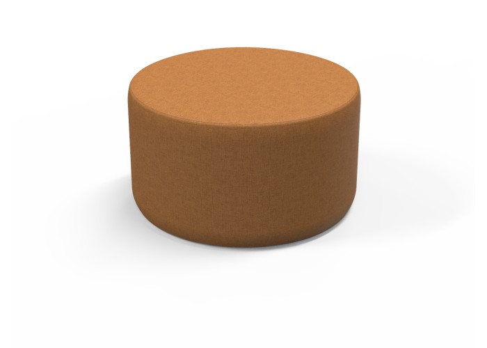 Pouf rond 76 cm - Gris Anthracite