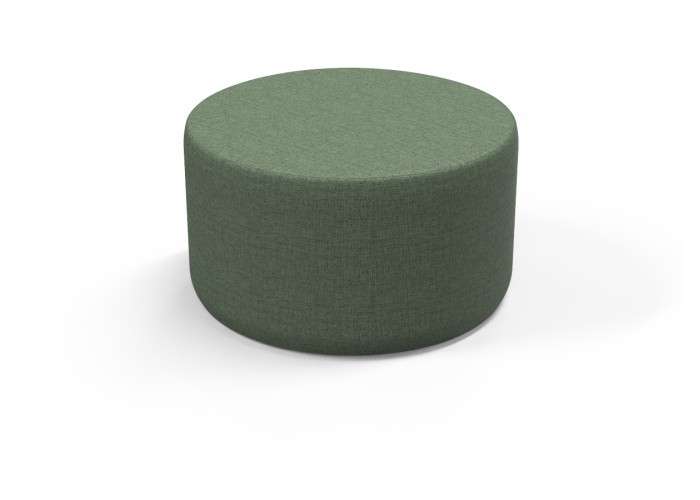 Pouf rond 76 cm - Gris Anthracite