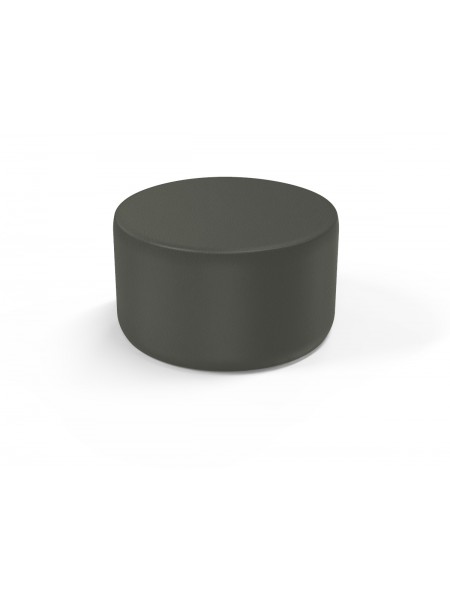 Pouf rond 76 cm - Gris Anthracite