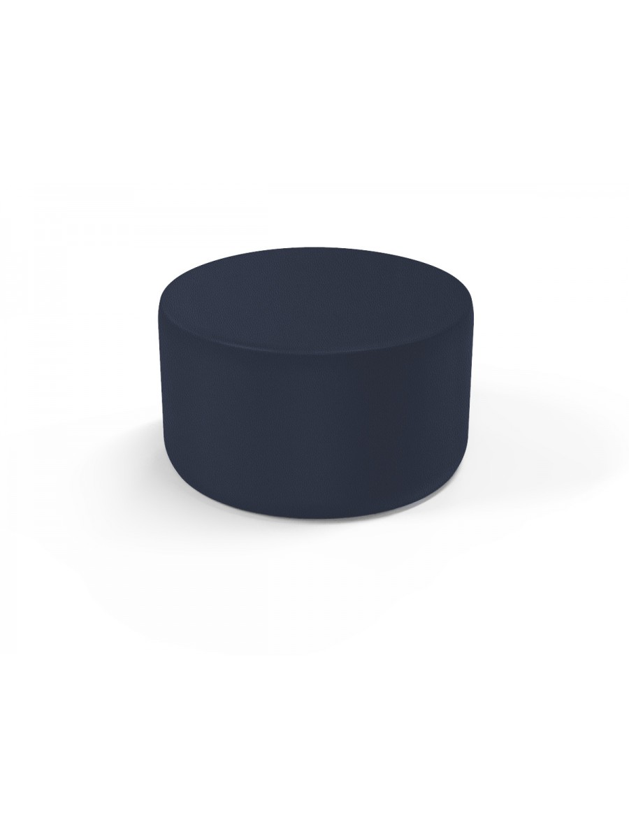Pouf rond 76 cm - Gris Anthracite