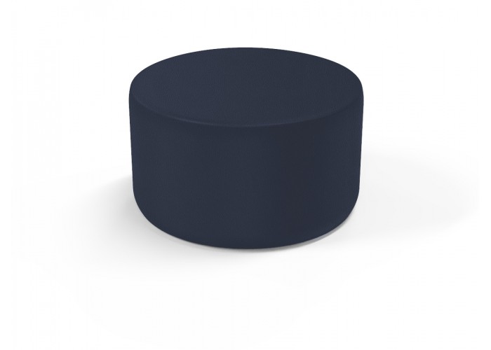 Pouf rond 76 cm - Gris Anthracite