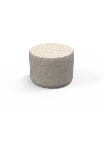Pouf rond 76 cm - Gris Anthracite