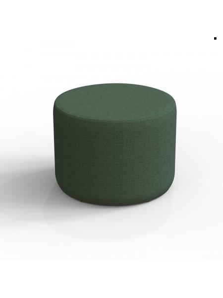 Pouf rond 76 cm - Gris Anthracite