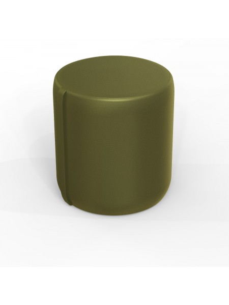 Pouf rond 76 cm - Gris Anthracite