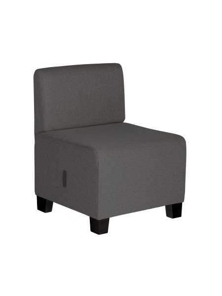 Canapé 1 place Gris Anthracite - HIZIA