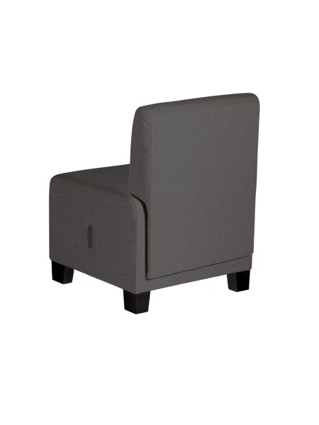 Canapé 1 place Gris Anthracite - HIZIA