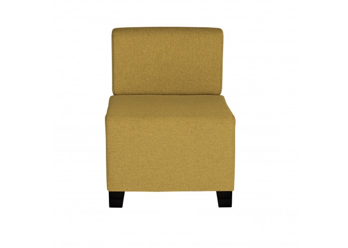 1-seater Sofa Saffron Yellow - HIZIA