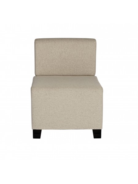 1-seater Sofa Beige Sahara - HIZIA