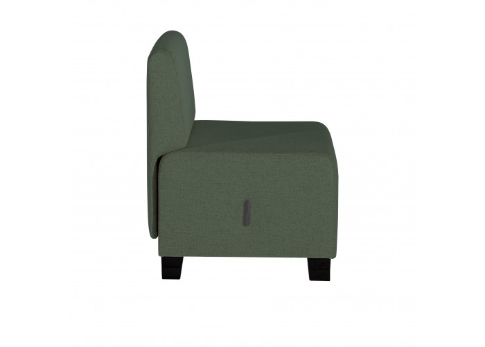 1-seater Sofa Forest green - HIZIA