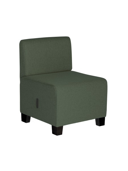 1-seater Sofa Forest green - HIZIA