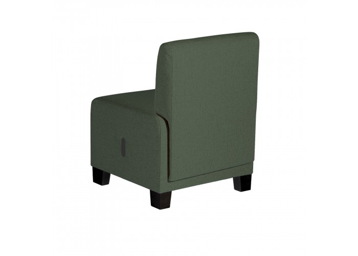 1-seater Sofa Forest green - HIZIA