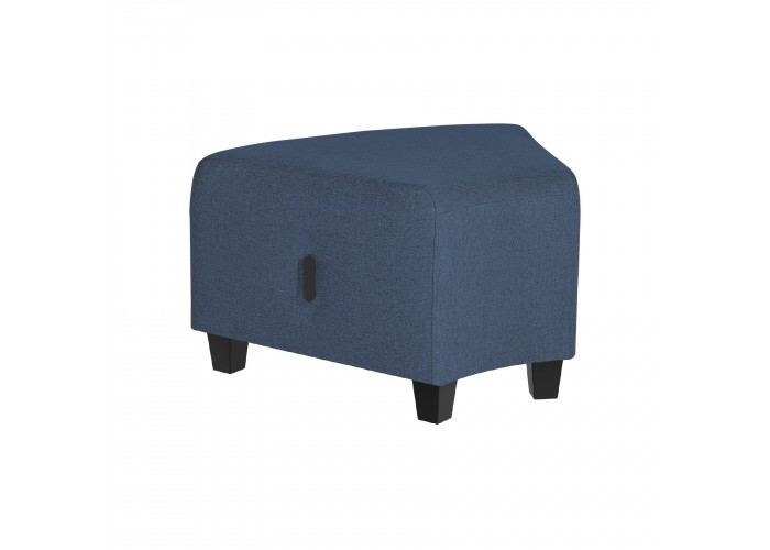 Eckhocker 1 Platz Denim Blau - HIZIA