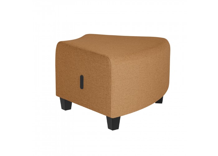1-seater angular pouffe Sienna - HIZIA