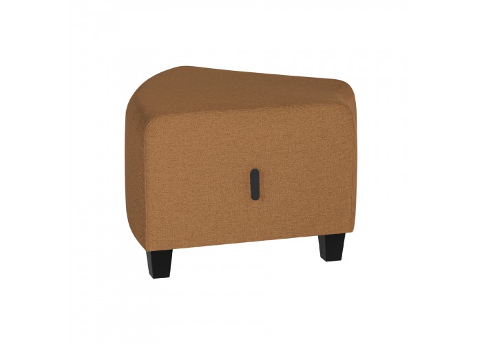 1-seater angular pouffe Sienna - HIZIA