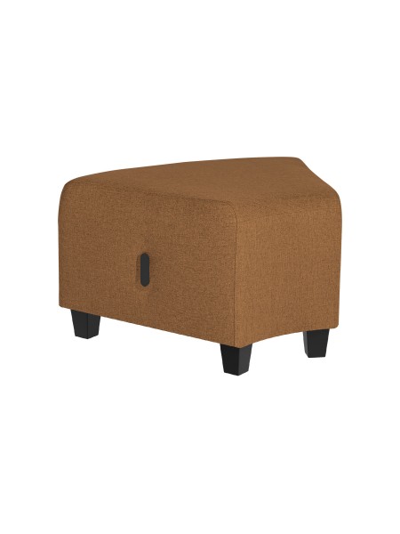 1-seater angular pouffe Sienna - HIZIA