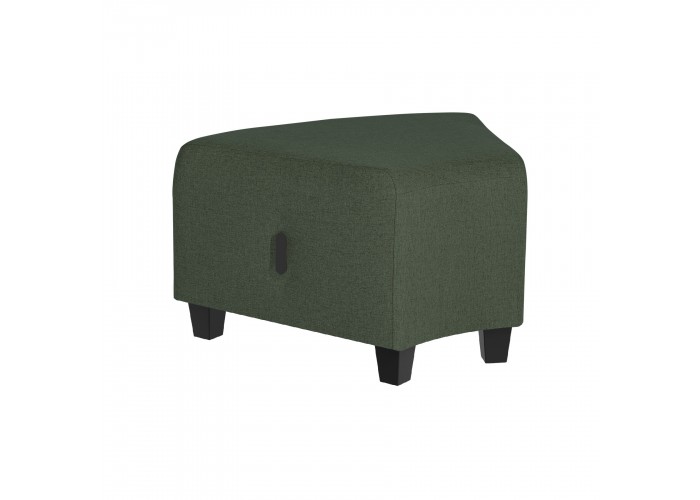 Puff 1 plaza angular Verde bosque - HIZIA