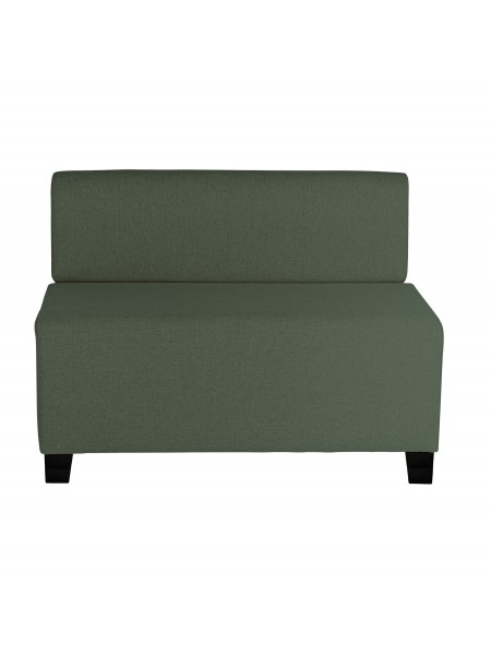 2-seater Sofa Forest green - HIZIA
