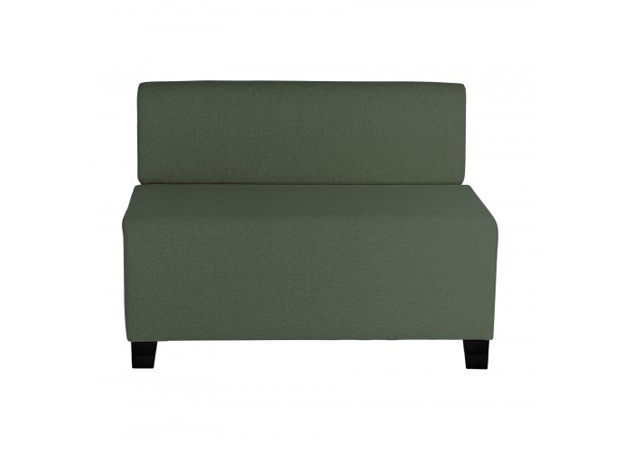 2-seater Sofa Forest green - HIZIA