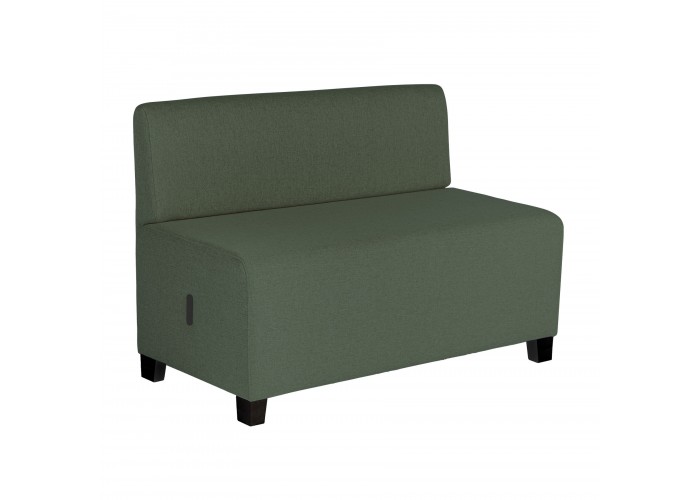 2-Sitzer-Sofa Waldgrün - HIZIA