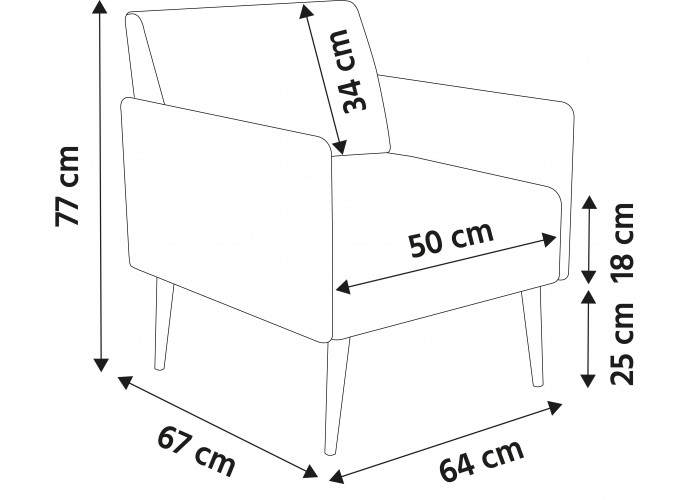 Fauteuil Gris Anthracite