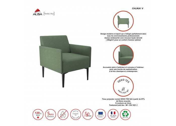 Fauteuil Gris Anthracite