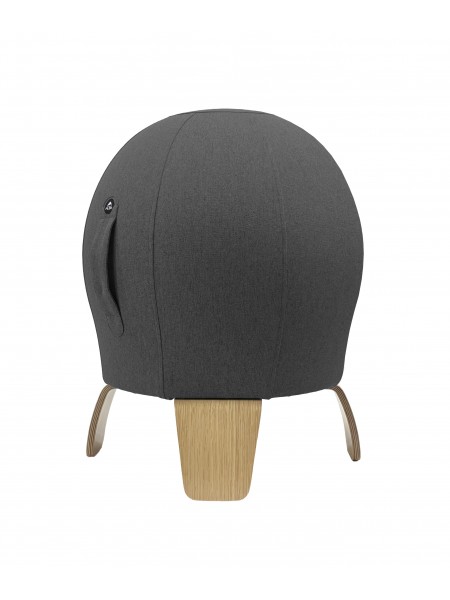 Tabouret ergonomique gris Loona