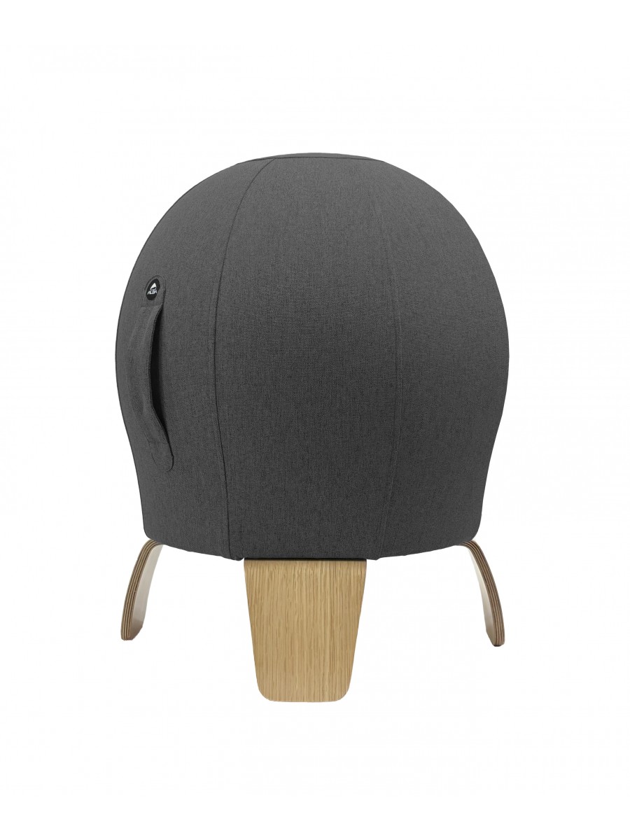 Tabouret ergonomique gris Loona