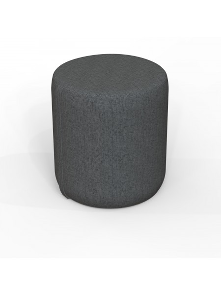Pouf rond 76 cm - Gris Anthracite