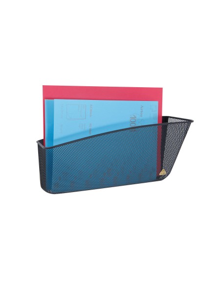 CORBEILLE MESH MURALE MAGNETIQUE NOIRE