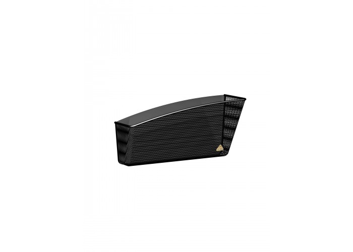 CORBEILLE MESH MURALE MAGNETIQUE NOIRE