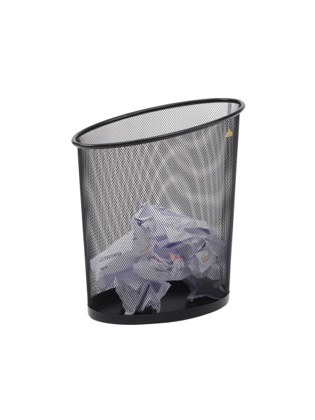 CORBEILLE A PAPIERS NOIRE